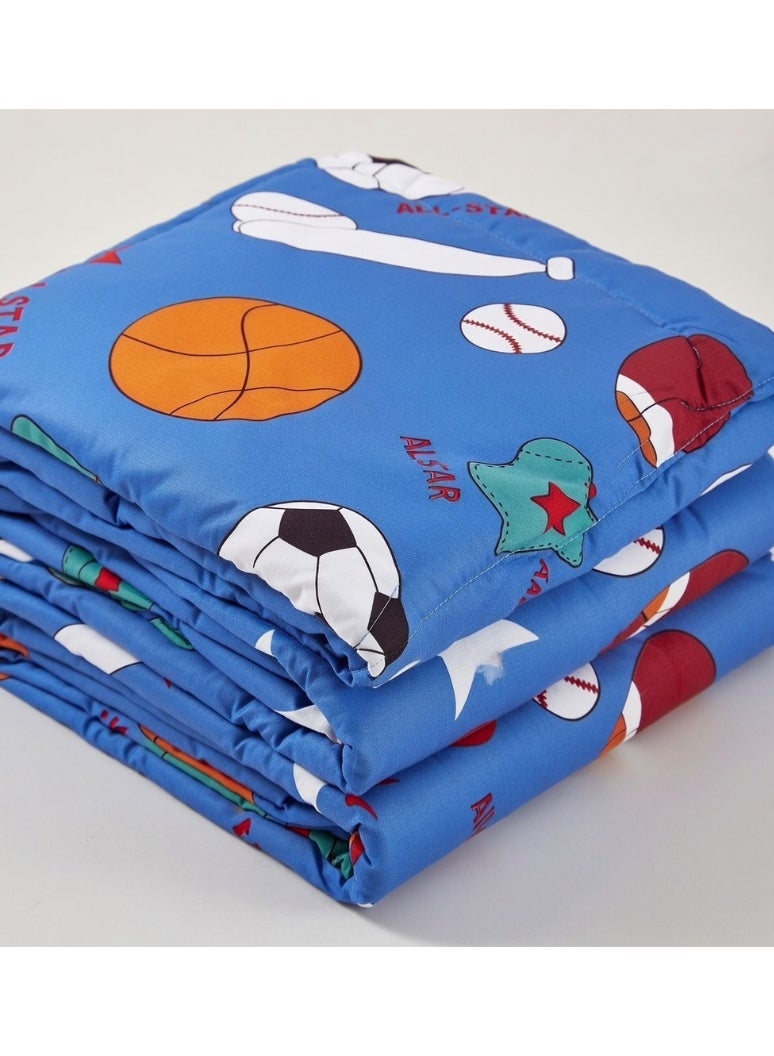 Ming Li Kids Bedspread Set 3 Pieces – Soft Fabric with Medium Filling for Positive Energy and Peaceful Sleep - Image 4